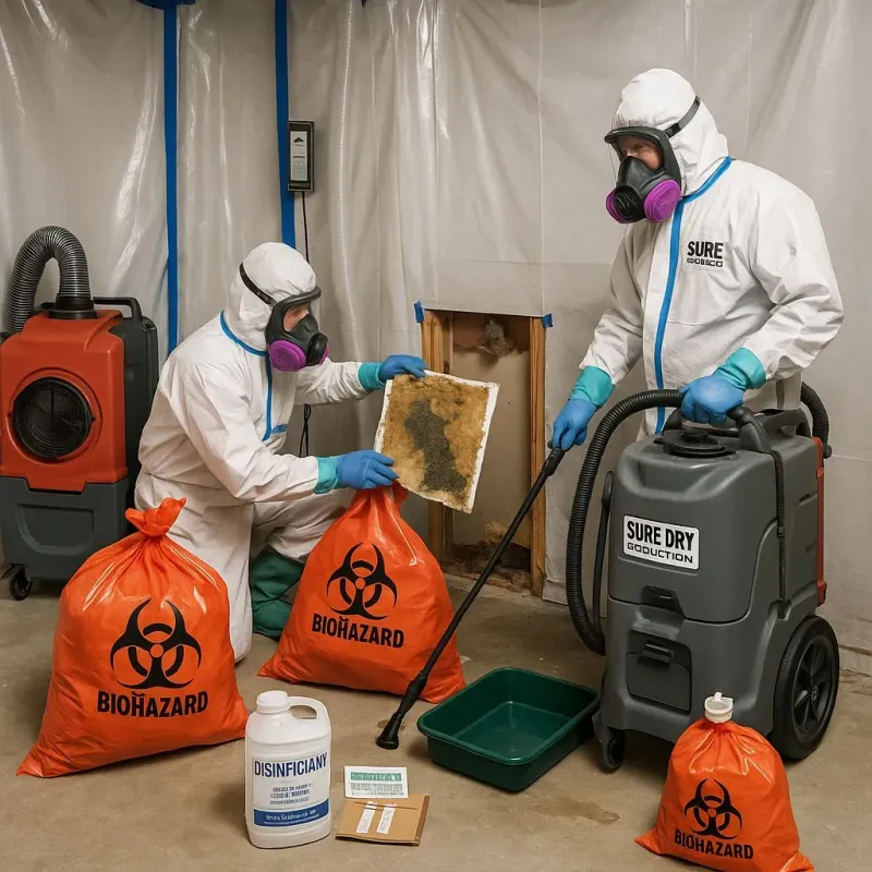 Contaminated Water Handling Protocols process in Crow Agency, MT